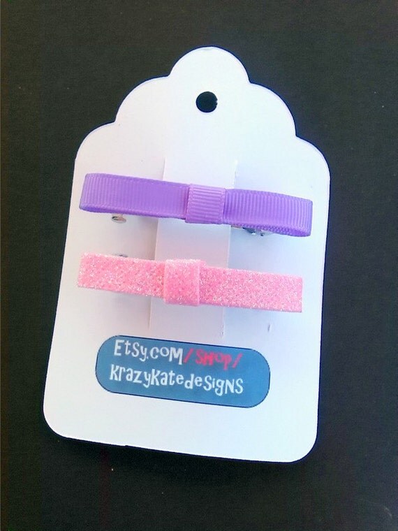 Hair Clip Cards set of 25 Barrette cards Clippie Card