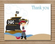 Popular items for pirate thank you on Etsy