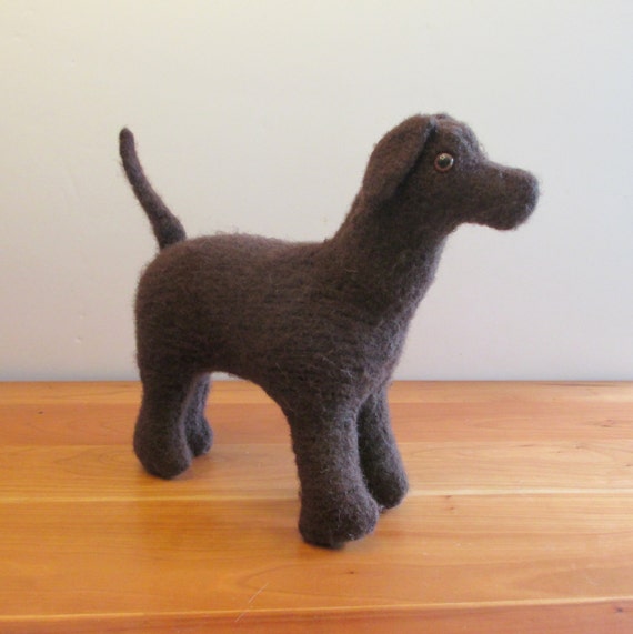 life size chocolate lab stuffed animal
