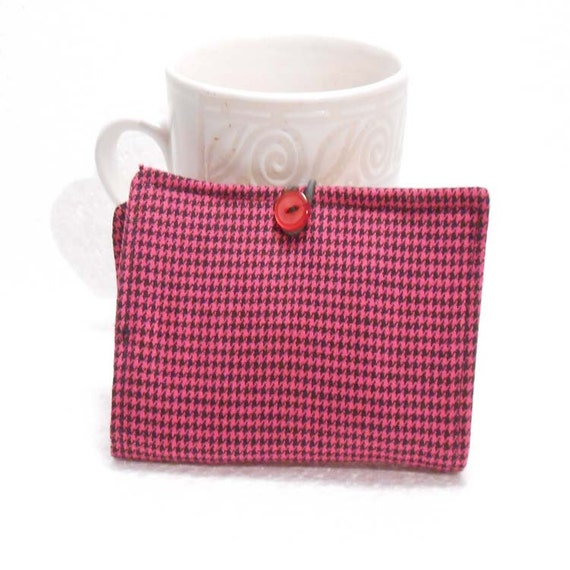 Tea Wallet Tea Bag Holder Small Wallet Business Card Holder