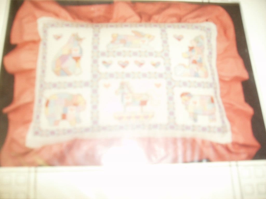 Counted Cross Stitch Lagniappe Designs MT-4 Animal Crackers Pillow or Sampler Kit from ...