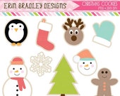 50% OFF SALE Christmas Cookies Holiday Clipart Clip Art Personal & Commercial Use Il_170x135