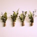 Woodland Boutonniere, Wedding Keepsake, Groomsmen Wedding Boutonniere - Pin Included