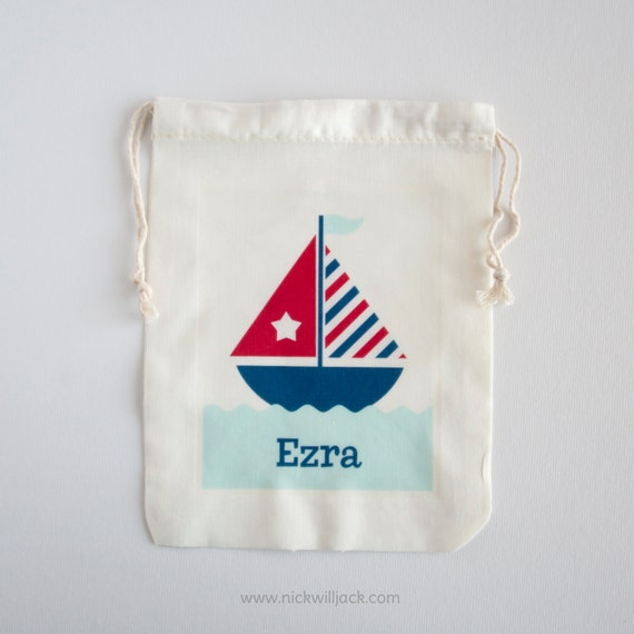 Sailboat Favor Bags-Nautical Party Favors Il_570xn