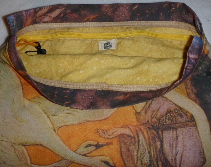 Six Swans, Grimm's, 1920 Backpack/tote Custom Print