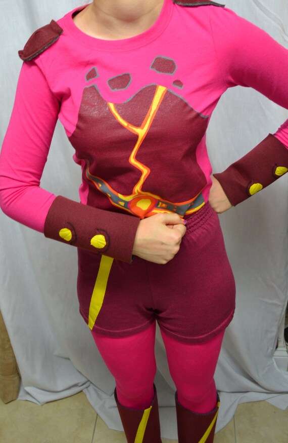 Lava Girl & Sharkboy costume reserved for by cybersewingfairy