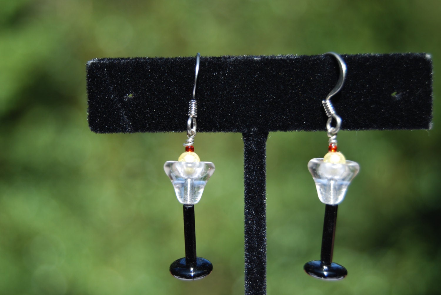 Martini Glass Earrings