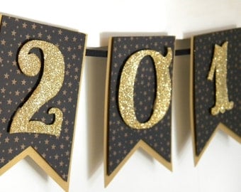 2017 Banner - 2017 New Year Banner - 2017 Graduation Banner - New year decor - New Years Eve Decor