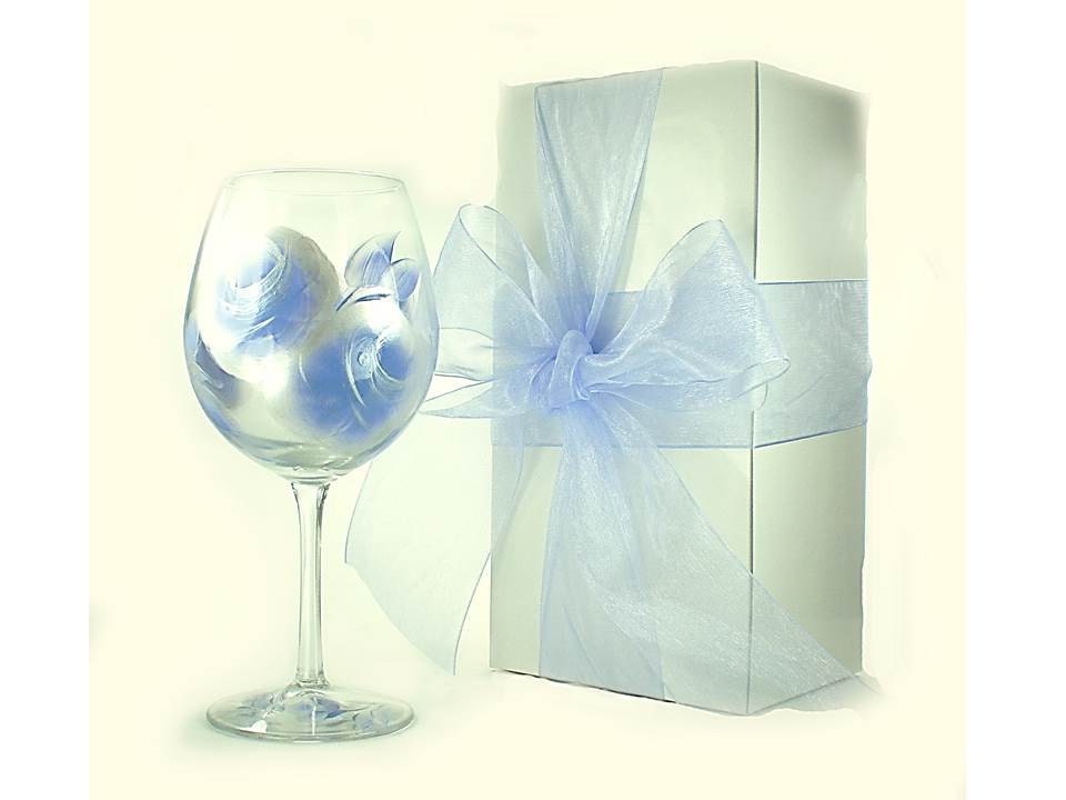 Bridesmaid Wine Glasses Gift Boxes Champagne Flute or Wine