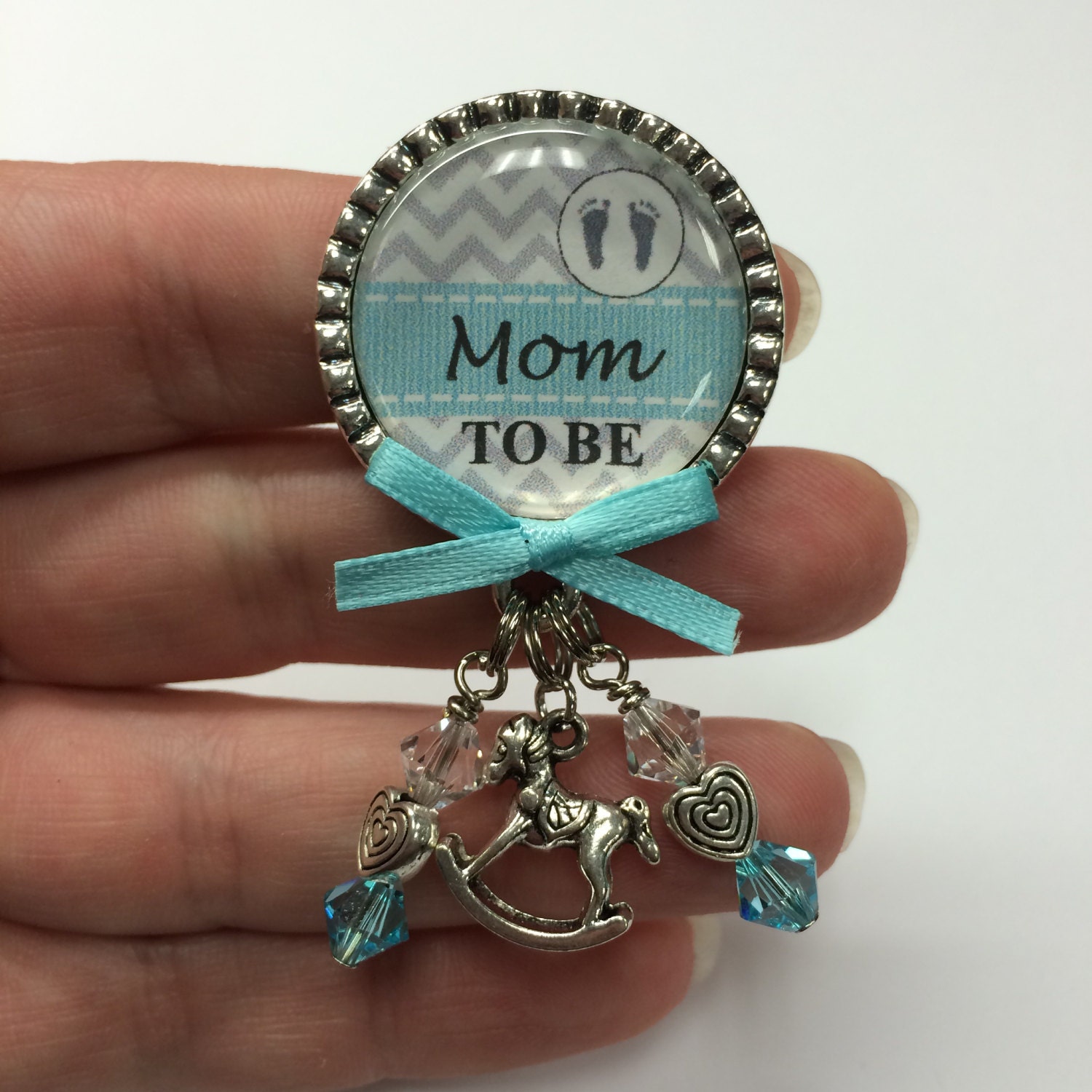 Mom to be pin Personalized Gift Baby Shower First Baby