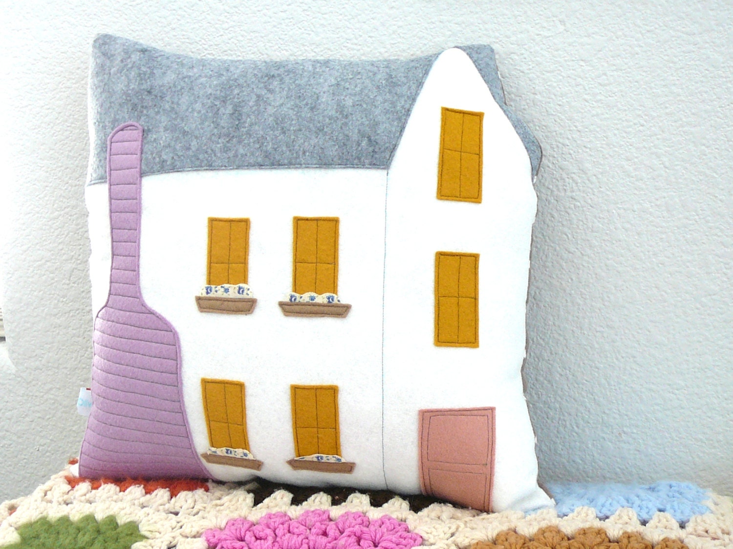Sale 32 Cottage Grove House Pillow by OliveHandmade on Etsy