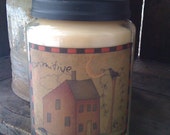 26oz Apothecary Jar Candle - Soy - Handmade - Highly Scented - Choice of Scent - Only 23.99