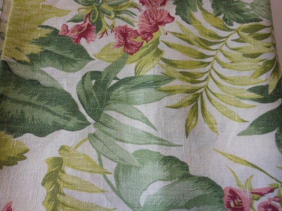 handmade linen print tablecloth tropical by handmade linen print tablecloth tropical by