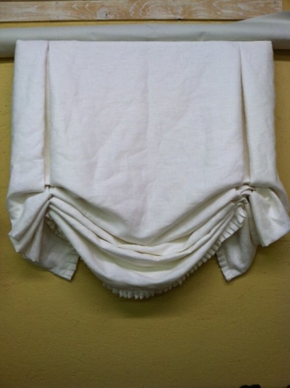 Tailored Relaxed Shade with Ruffled Hem or Ruffled Balloon