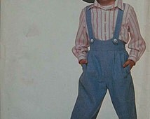 boys pants with suspenders