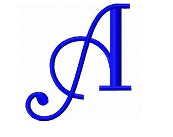 Lory font machine embroidery design letters set