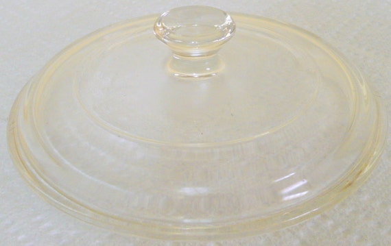 Pyrex Replacement Lid P 81 C_ Round Clear Lid