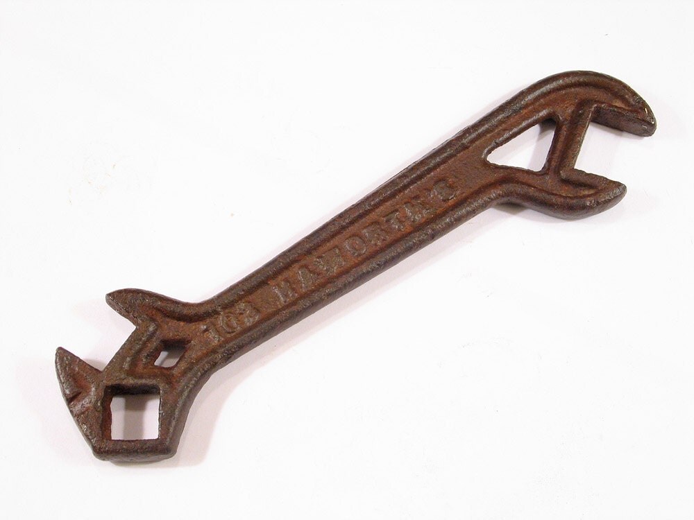 Vintage Farm Multi Tool Wrench 103 Haworth's by DroxDesigns