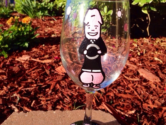 To Have and to HOLD Bachelorette Wine Glass
