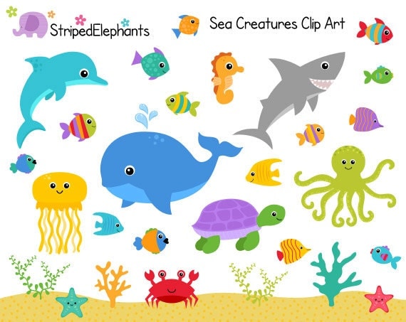 water animals clipart images - photo #11