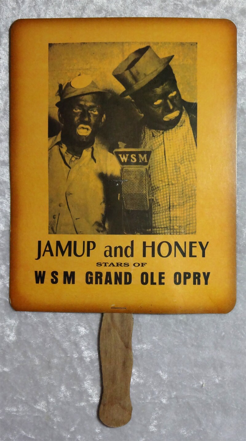 Jamup & Honey Grand Ole Opry Vintage Hand Fan Country Music