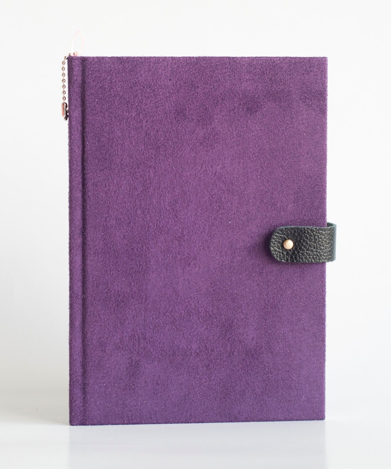Velvet Journal Purple Diary / Notebook by NotbookNotbuk on Etsy