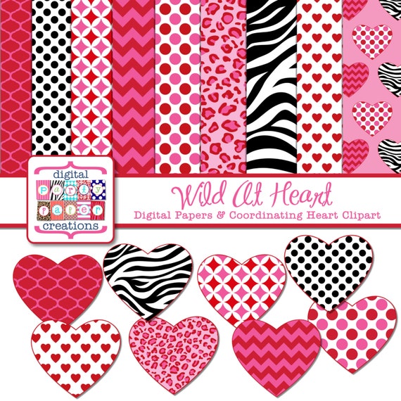 clip art zebra heart - photo #32