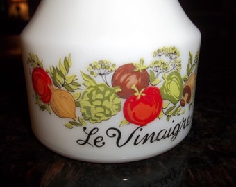 Vintage Pyrex, Spice of Life , By Gemco Le Vinaigre