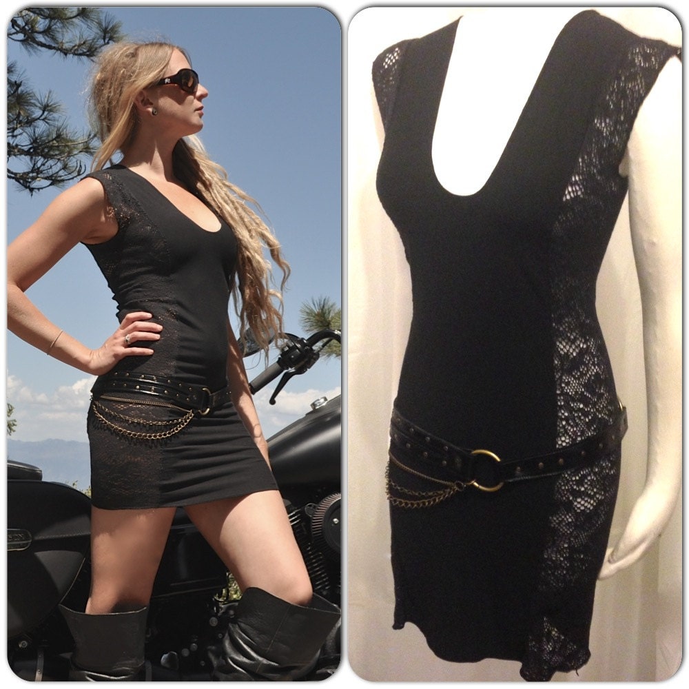 Lace Racer Dress