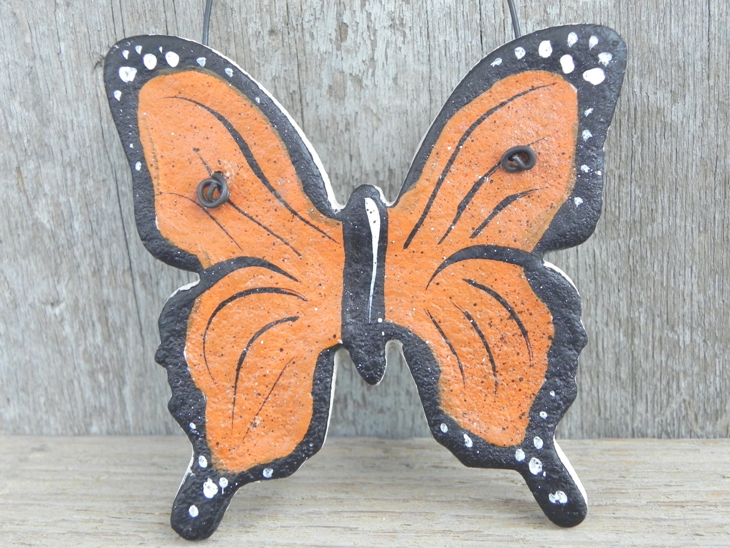 Monarch Salt Dough Butterfly Ornament / Butterfly Favors