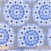 Vintage floral fabric FQ