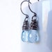35% OFF - BLUE SKIES - Sky Topaz Briolette Earrings - Reg. 22.95