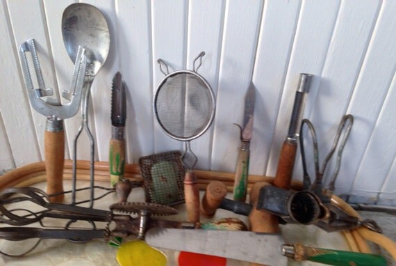 Vintage Kitchen Tools Lot Instant Collection By Eclecticnesting   Il 570xN.612515419 Le9p 