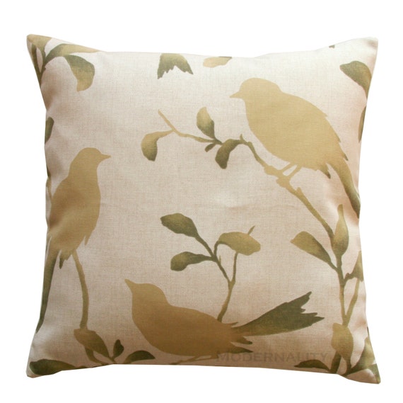 Throw Pillow Magnolia Rockin Robin by ModernalityHomeDecor on Etsy