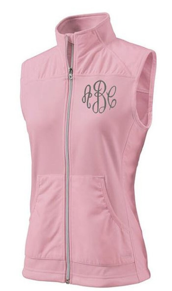 Personalized Vest Womens Vest Monogrammed Vest Rain Vest