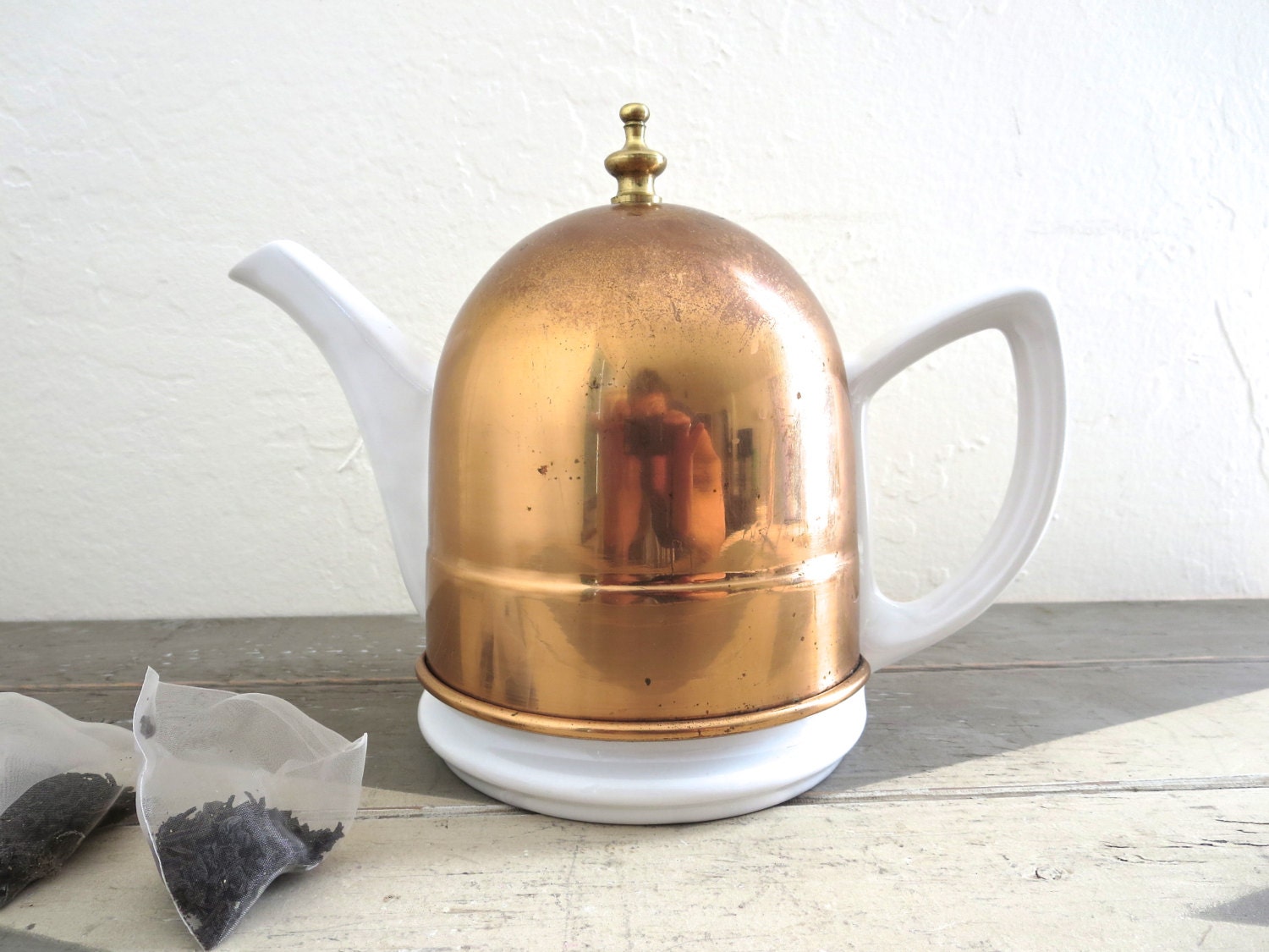 Copper Cozy Teapot