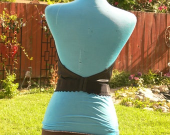 black boned strapless Corset size 36b bust