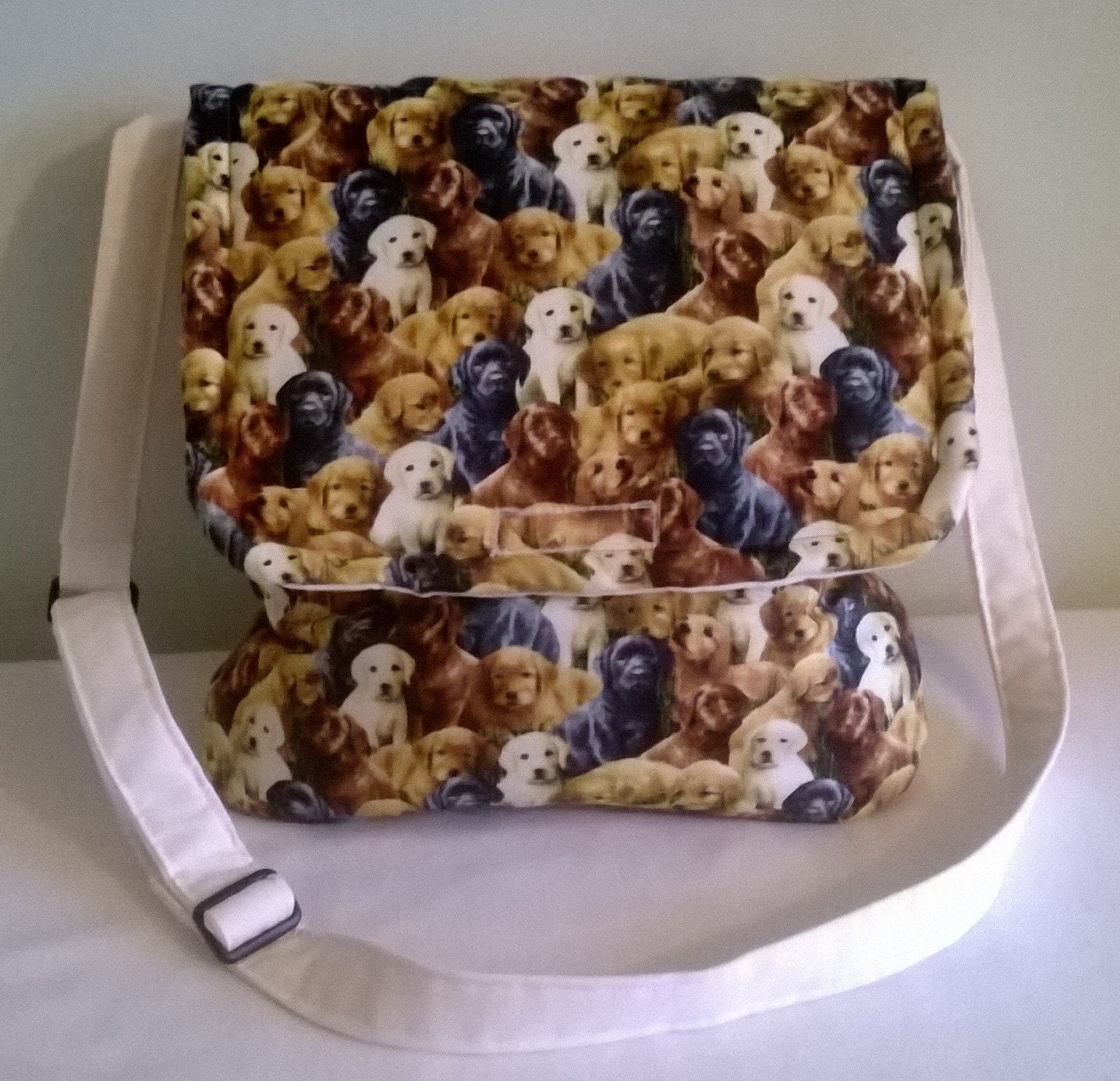 Dog Lovers Handbag Dog Print Messenger Dog Print Handbag