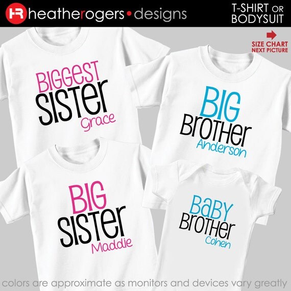 biggest sister t shirt