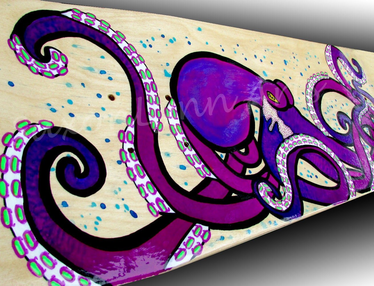 purple mood octopus