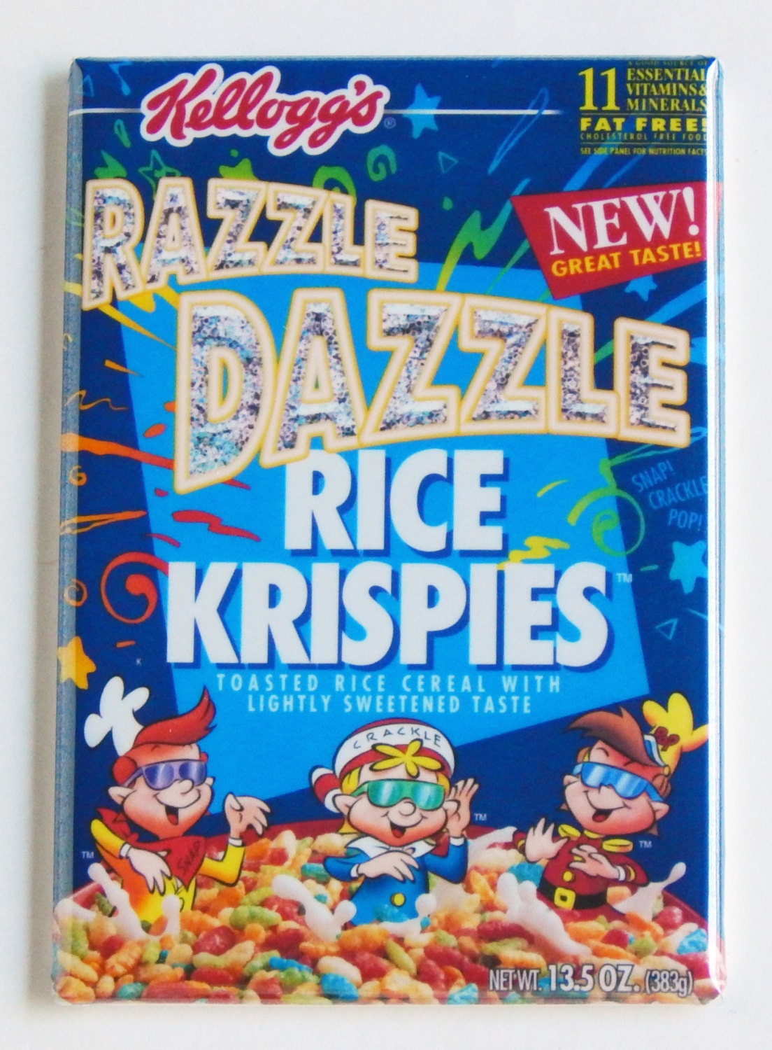 Razzle Dazzle Rice Krispies Fridge