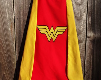Wonder Woman Cape - Handmade and Reversible