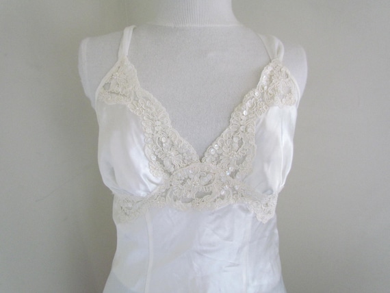 Wedding Lingerie Vintage Victoria Secrets Long by WhyWeLoveThePast