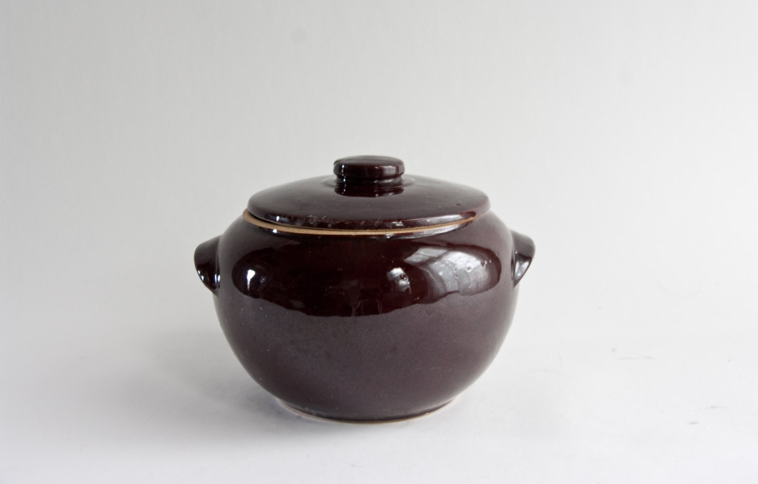 Classic Bean Pot Vintage Bean Pot Mid Century Bean Pot