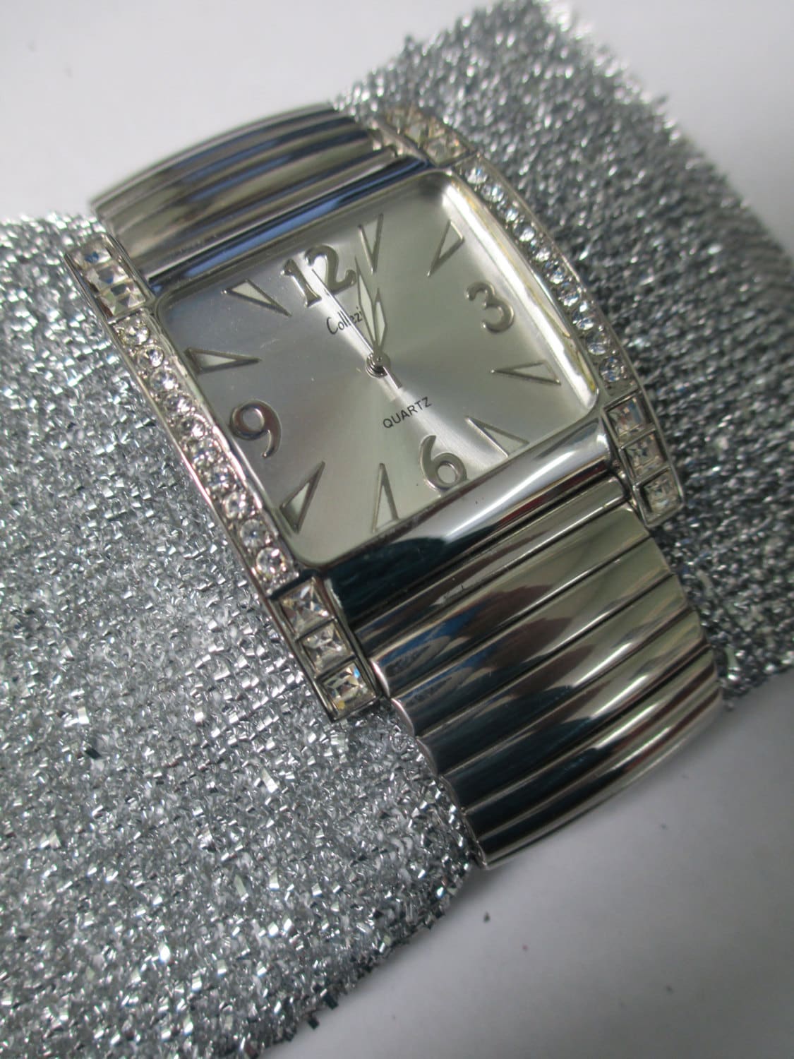 Vintage lady's watch Collezier Quartz square