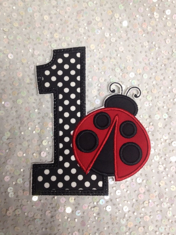 Items similar to Iron on Applique Lady Bug iron on applique Lady Bug