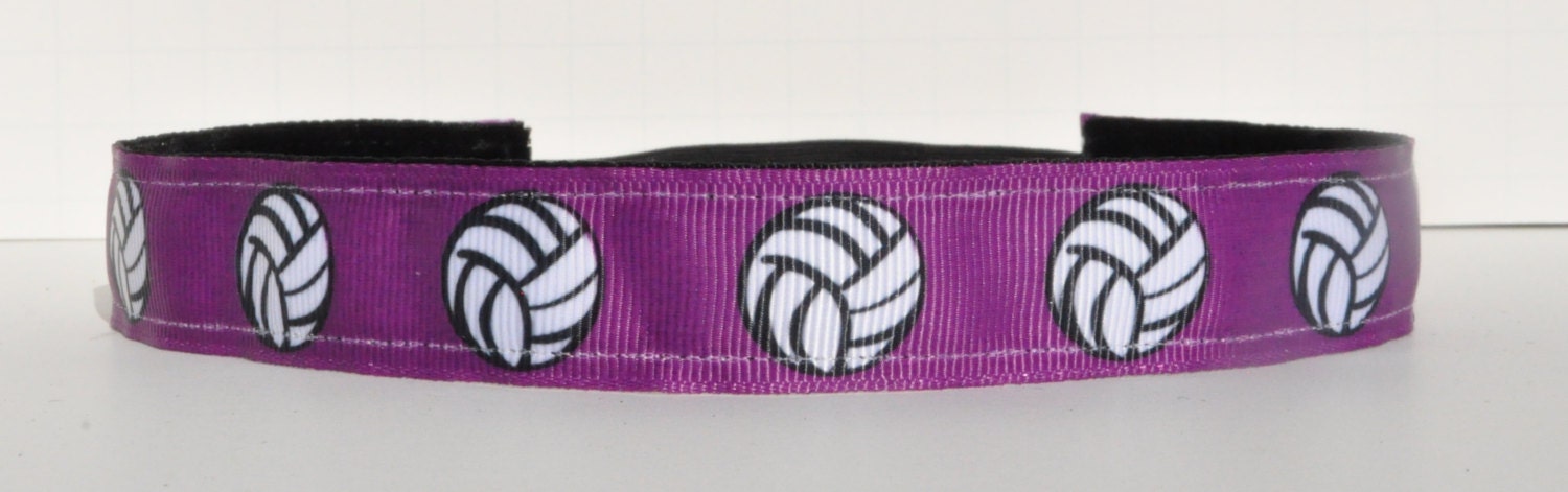 Volleyball Headband Purple Volleyball Headband