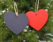 2 Chalkboard Christmas Tags Versatile Reusable Mini Chalk Boards for Gifts, Tree Ornaments, Decorations Il_170x135
