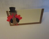 Kraft Turkey Place Cards- Thanksgiving Table, Thanksgiving, Turkey PlaceCards, Kraft Turkey, Gobble Gobble Il_170x135