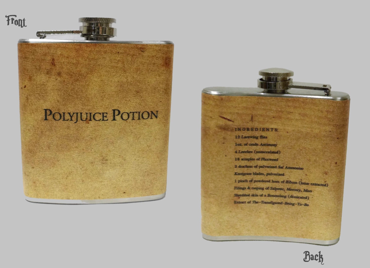 Polyjuice potion. Harry Potter Polyjuice Potion. Potion Flask. Potion ingredients.